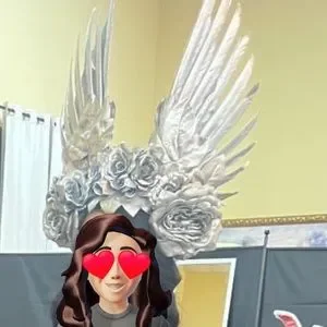 Statement Goddess headdress  wing headdress in silver made from Germany Accessories | Statement Goddess Headdress Wing Headdress In  main image 2